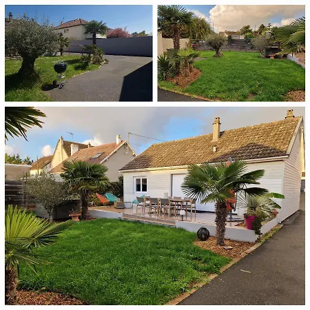 Villa Magnifique Luxe Cosy Poppies - Normandie Racing, Flipper, Baby-foot, Spa, Jardin Mediterraneen, Riva Bella A 300m, A Pied, Confort, Ideale Familles & Groupes, Evj A Ouistreham, Proche Cabourg, Week-end & Courts Sejo
