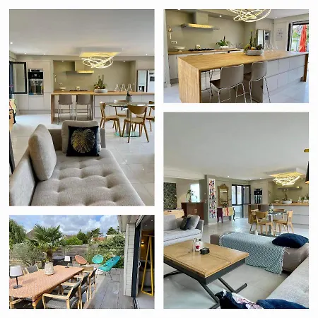 Villa Magnifique Luxe Cosy Poppies - Normandie Racing, Flipper, Baby-foot, Spa, Jardin Mediterraneen, Riva Bella A 300m, A Pied, Confort, Ideale Familles & Groupes, Evj A Ouistreham, Proche Cabourg, Week-end & Courts Sejo Ouistreham